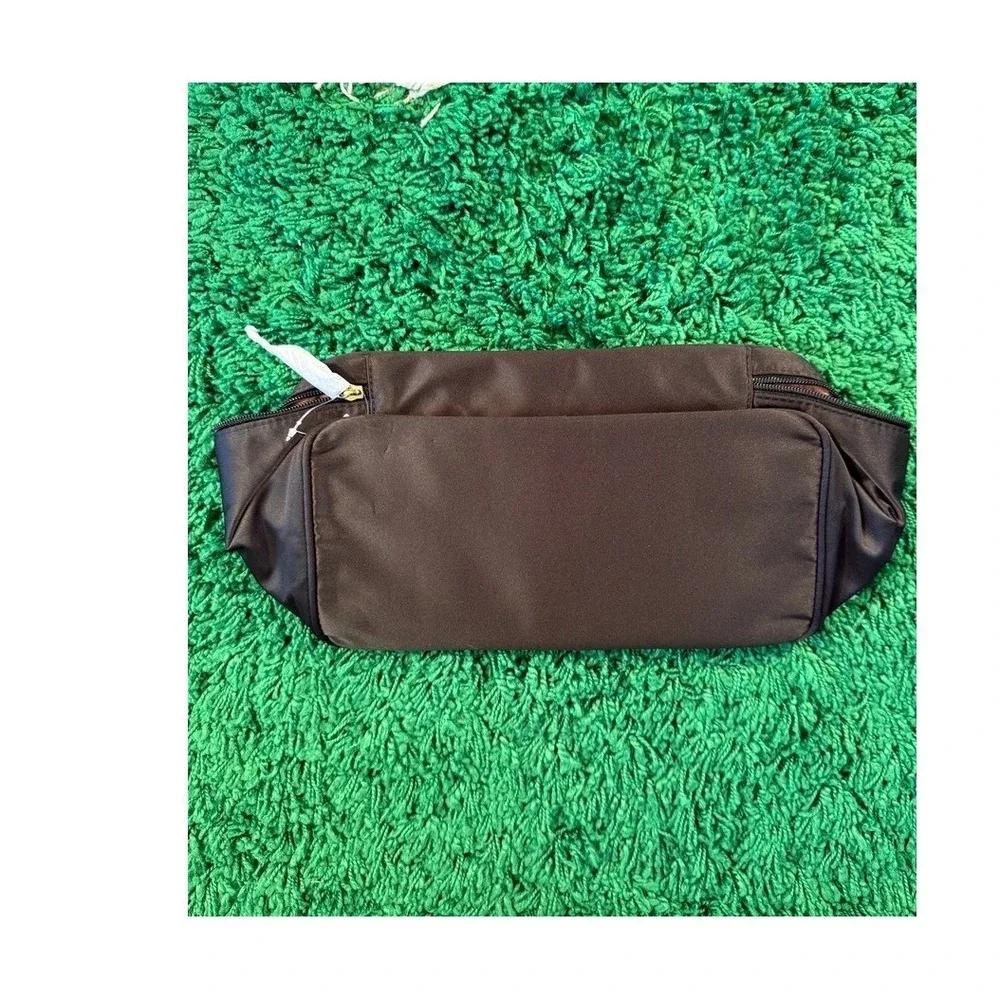 Victoria's Secret Makeup Bag Women OS Black NEW Travel Case Gold Logo 26475530